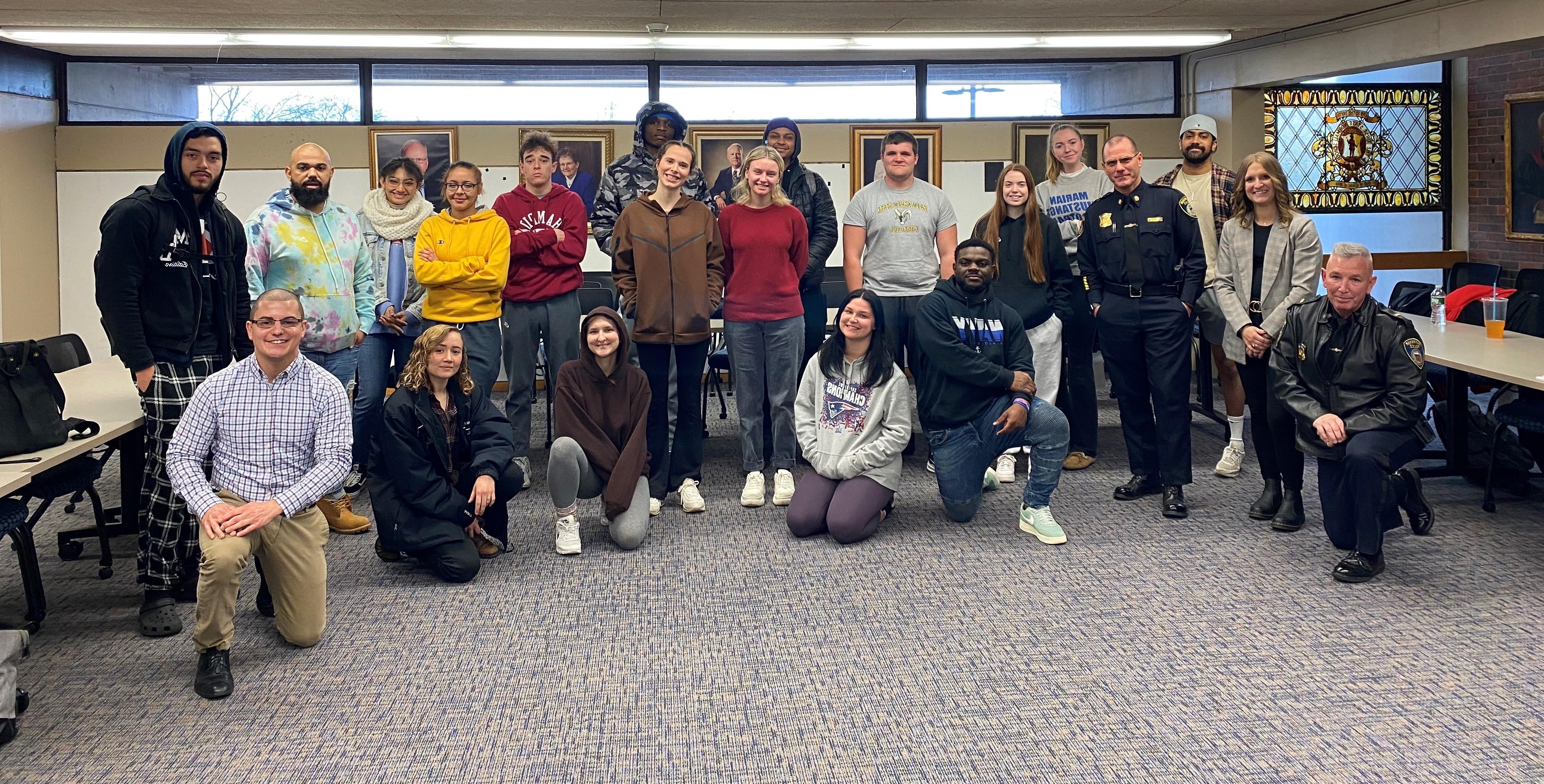 Job Corps, FPD and Juvenile Delinquency class roundtable discussion